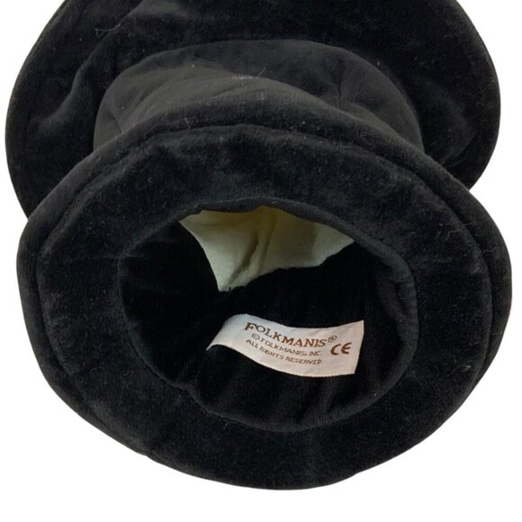 Folkmanis Rabbit In Hat Hand Puppet Plush Interactive Learning Toy Pretend Play - Picture 4 of 8